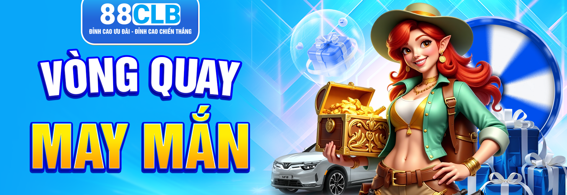 Vòng quay may mắn từ nhà cái 88CLB